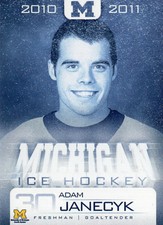 2010/11 Michigan Wolverines - ADAM JANECYK (g)