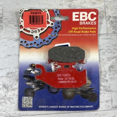 Pastilhas de freio EBC FA307X CAN AM YAMAHA CANNONDALE - Imagem 1 de 4