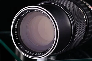 OLYMPUS OM-SYSTEM ZUIKO AUTO ZOOM 75-150mm F/4 MF Lens [AS IS]1day Shipping - Picture 1 of 16