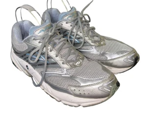 Brooks Womens The Ariel Mogo Sneakers Size 11.5 Gray Blue Linear Platform - Picture 1 of 9