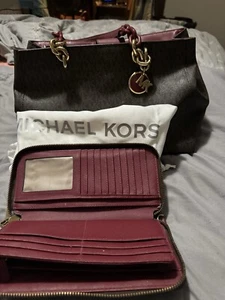Michael Kors Cynthia Tote Bag - Brown, Large - Picture 1 of 2