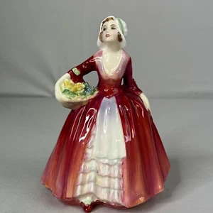 ROYAL DOULTON BONE CHINA JANET FIGUR HH 1537 ENGLAND 1932 VINTAGE 6 Zoll - Bild 1 von 6