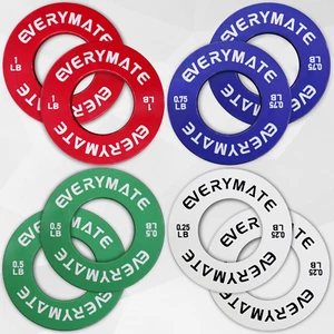 Fractional Micro Weight Plates Set of 8 Weight Plate Pair of 0.25LB 0.5LB 0.75LB - Picture 1 of 8
