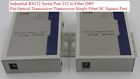Industrial Rs232 Serial Port 232 To Fiber Db9 Pin Optical Transceiver Single