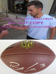 BLAIR WALSH,MINNESOTA VIKINGS,GEORGIA,SIGNED,AUTOGRAPHED,NFL FOOTBALL,COA,PROOF - Picture 1 of 2