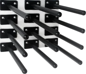 8 PCS, 8" Hidden Shelf Floating Wall Brackets Heavy Duty Metal For Wood Shelves - Picture 1 of 6