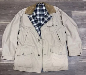 Brooks Brothers Trailcloth Jacket Mens Size 38 Hunting Beige Lined Coat Corduroy - Picture 1 of 24