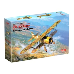 Kit de avión modelo plástico ICM 32020 1:32 Fiat CR.42 Falco, caza italiano Segunda Guerra Mundial - Imagen 1 de 15