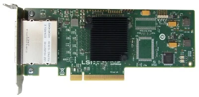 RAID Controller extern Fujitsu SAS9200-8e LSZ:H3-25217-00 SAS 6G A3C40143402 Neu - Bild 1 von 3