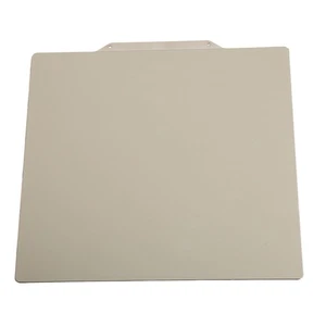 235x235mm PEI Sheet PEI Spring Steel 3D Magnetic Sheet Heated Bed Build Plat NEW - Afbeelding 1 van 12
