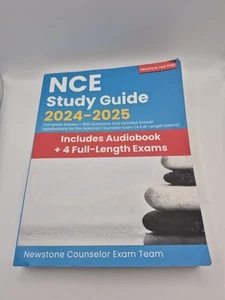 NCE Study Guide 2025-2026: Complete Review + 800 Questions and Detailed Answer, - Bild 1 von 3