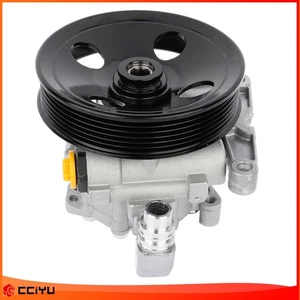 Power Steering Pump W/ Pully  For Mercedes-Benz C240 2001 2002 2003 2004 2005 - Picture 1 of 18