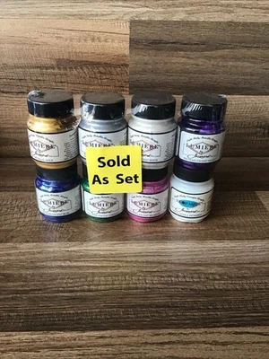 Jacquard Products Jacquard Lumiere Metallic Acrylic Paint 2.25oz 8/Pkg New 2-1 - Image 1 of 4