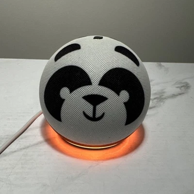 Amazon Echo Dot Kids Edition (4th Gen.) Smart Speaker - Panda, Model B7W64E - Image 1 of 4