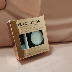 Revolution Flawless Foils Eyeshadow & Primer Set - Unicorn Foil NIB - Picture 1 of 4