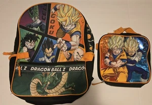 Dragon Ball Z 2 Piezas 16” Mochila Fiambrera Bioworld RARA - Imagen 1 de 9