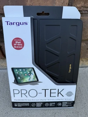 Targus Pro-Tek Case THZ852GL - iPad (9/8/7th Gen) 10.2in | iPad Air 10.5in NEW - Image 1 of 4