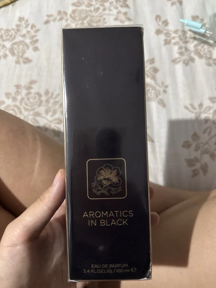 Clinique ~ AROMÁTICOS en NEGRO ~ PERFUME Eau de Parfum EDP Spray 3,4 oz 100 ml Foto 1 de 3
