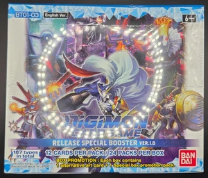 Digimon CCG - Lanzamiento Especial Ver1.0 Booster Box BT01-03 - SELLADO NUEVO - Imagen 1 de 1