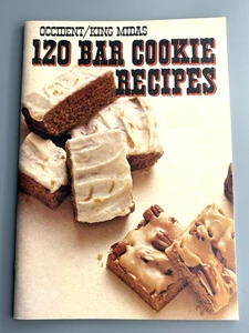 Occident/King Midas 120 Bar Cookie Recipes - Vintage Paperback -Buy 2 Get 1 Free - Picture 1 of 3