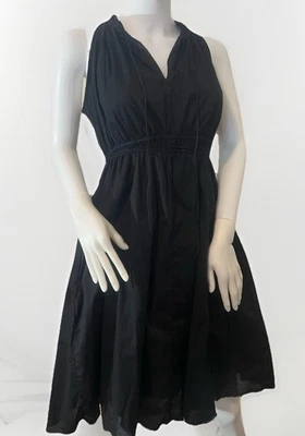 Vestido Converse One Star Corbata Desperdicio Sin Mangas Negro Informal Talla S Foto 1 de 4