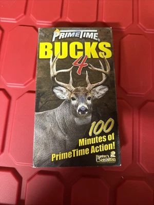 VHS - Primetime Bucks 4 Stan Potts Deer Hunting Kyle Hicks Pat Reeve 20066 - Image 1 of 2