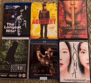 LOT 1 - 6 DVD/BLU-RAY FILMS-5 HONG KONG/1 THAI - LIKE NEW/VERY GOOD READ BELOW - Picture 1 of 4