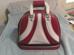 Brunswick Wii Sports Edition Bowling Ball Tasche Retro Rot/Weiß Nintendo Promo *EX - Bild 1 von 11