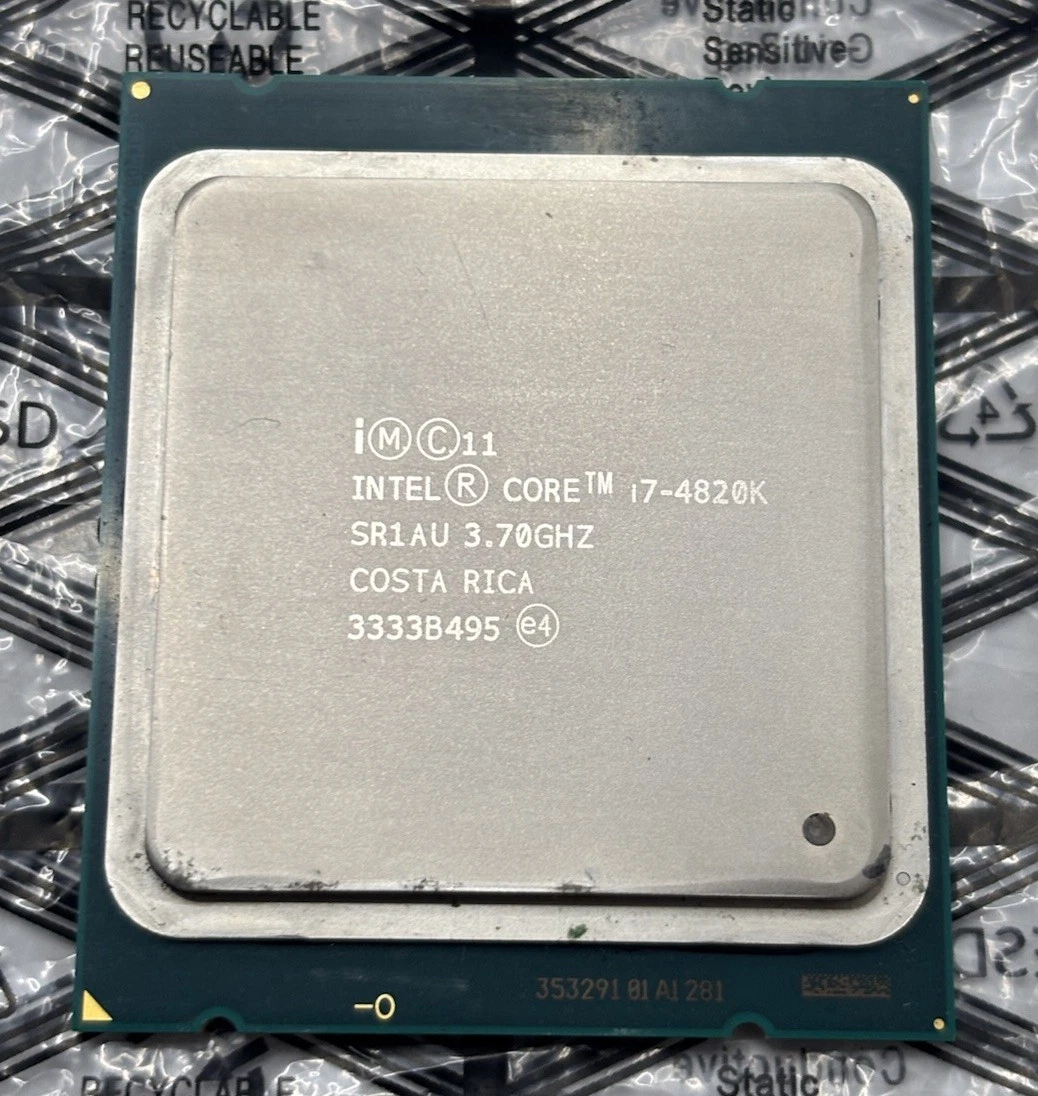 Intel Core i7-4820K Processor Model Computer Processors (CPUs) for