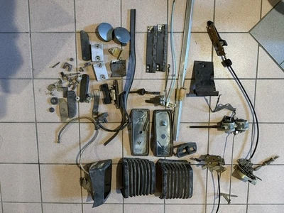 Lote de herrajes antiniebla actuador cerradura puerta Porsche 928 944 911 Foto 1 de 4