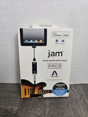 APOGEE JAM – Studio Quality Guitar Input For IPad, IPhone or Mac - Free Shipping - Image 1 of 4