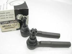 (2) Auto Extra AXES3492T Front Outer Steering Tie Rod End - Picture 1 of 3