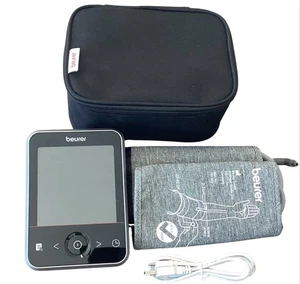 Beurer BM64 Oberarm Blutdruckmessgerät Vorhofflimmern Erkennung Mit Bluetooth  - Bild 1 von 2