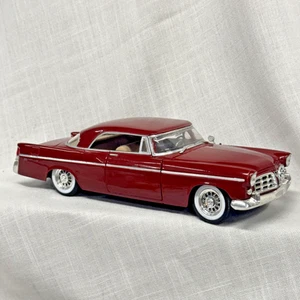 1956 Chrysler 300B Dark Red Scale 1/18 Maisto Die Cast - Picture 1 of 14