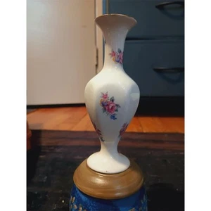 Vintage Lord Nelson Pottery Floral Bud Vase Multicolor 4.75" England - Picture 1 of 8