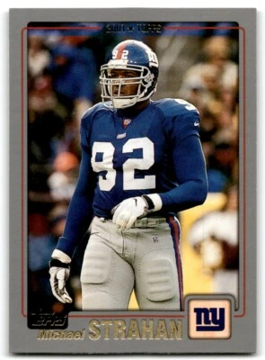 2001 TOPPS MICHAEL STRAHAN NEW YORK GIANTS #112 - Image 1 of 2