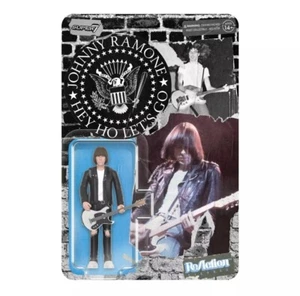 Johnny Ramone White Shirt Super7 Reaction Action Figure - Picture 1 of 8