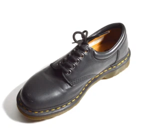 Doc Martens Glattleder rechter Schuh nur schwarz US M 8 L 9 Amputierter Ersatz - Bild 1 von 8