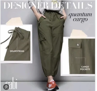 Cabi New NWT Quantum Cargo #4511 Army green XS - XL Was $144 - Image 1 of 4