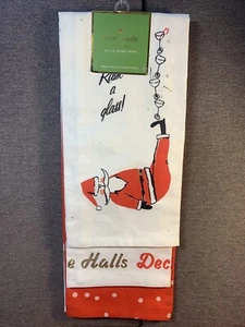 Kate Spade New York All In Good Taste Kitchen Towel Set of 3 Holiday Christmas - Picture 1 of 11