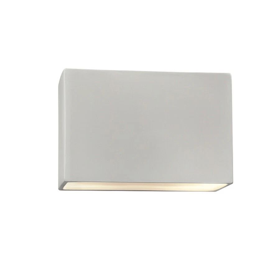 Justice Design Ambiance 2 Lt 8" Outdoor Wall Sconce, Bisque - CER-5650W-BIS - Image 1 of 1