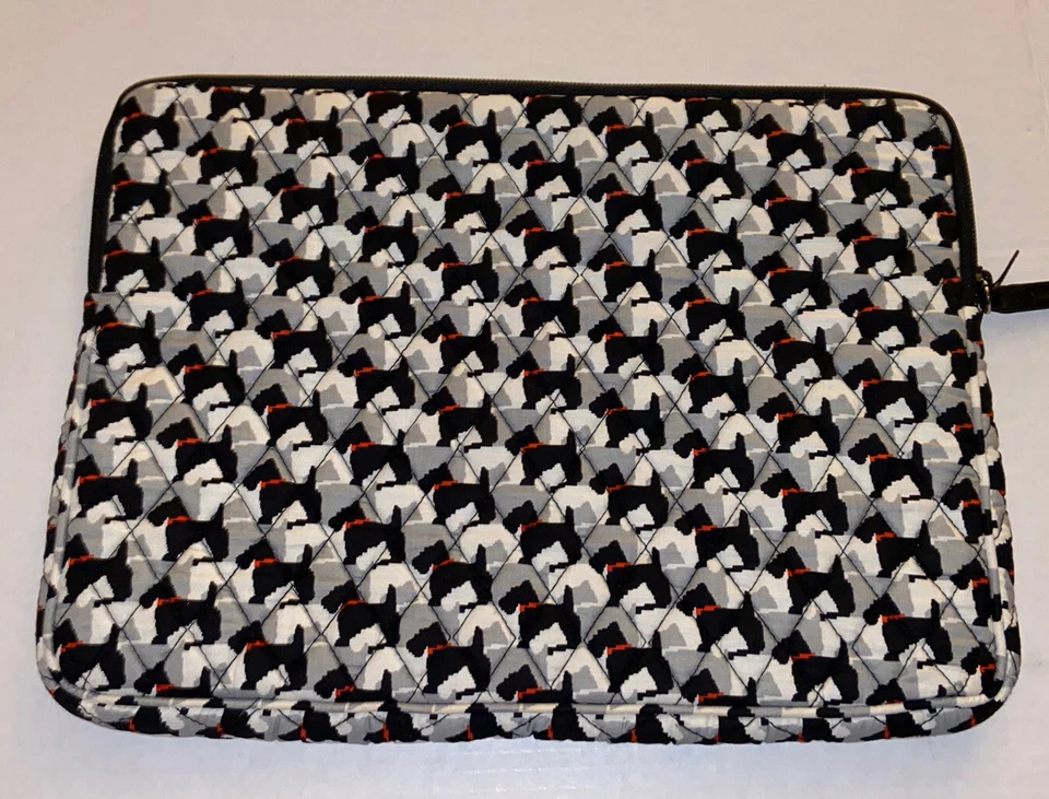 NUEVO CON ETIQUETAS, FUNDA TABLETA VERA BRADLEY 13", Scottie Dogs Raro Foto 1 de 4