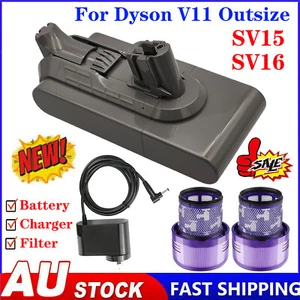 NEW 5.0Ah Click-in Battery For Dyson V11 Outsize Vacuum SV15 SV16 Filter Charger - Picture 1 of 24