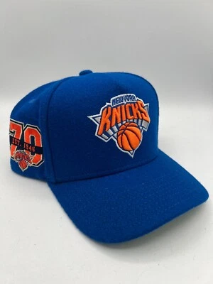 NWT New York Knicks Retro 70 Years NBA Basketball Strapback Adjustable Hat Cap - Image 1 of 4