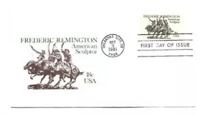1934 Frederick Remington, Andrews FDC - Picture 1 of 1
