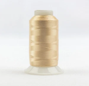 InvisaFil 100wt cottonized poly Thread solid colors 2734 yd spool WonderFil - Picture 1 of 36