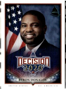 Decision 2020 Capitol Green Foil Byron Donalds Serial #3/5 Card #587 - Picture 1 of 2