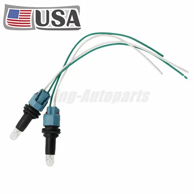 2Pcs Parking Light Lamp Bulb & Socket Harness Fits Toyota Lexus Mazda 3 Corolla - Изображение 1 из 4