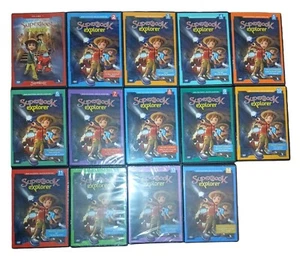 Superbook Aventurer DVD Lot 1-14 Christian Cartoon Bible Study Home School VBS - Imagen 1 de 2