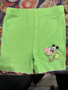 Mickey & Co. Vintage Green Shorts Girls No Size - Picture 1 of 6